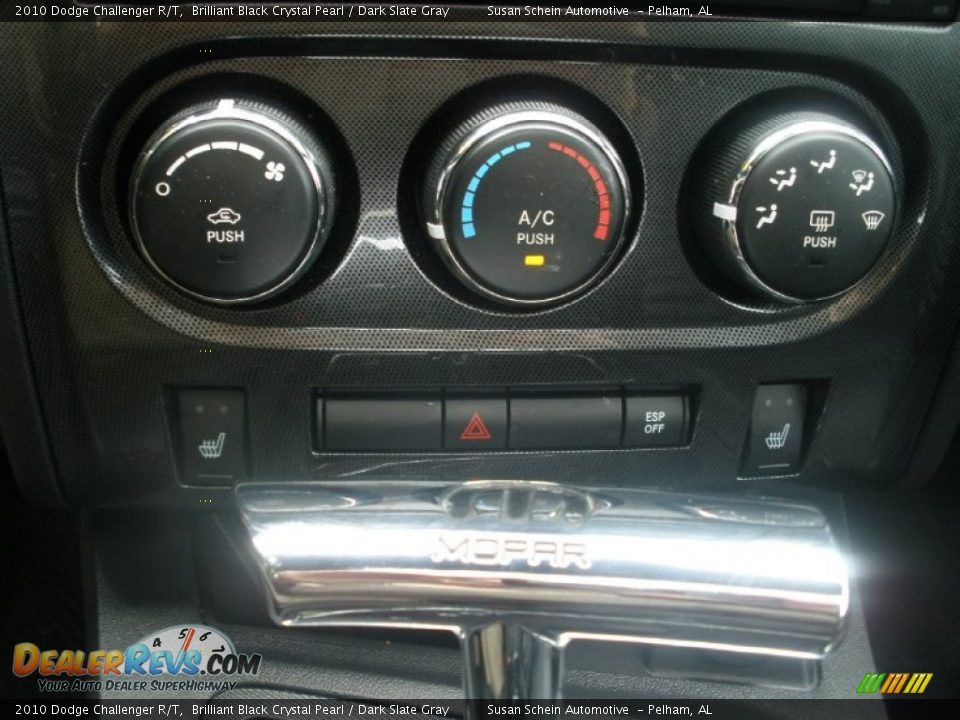 2010 Dodge Challenger R/T Brilliant Black Crystal Pearl / Dark Slate Gray Photo #26