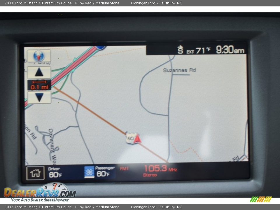 2014 Ford Mustang GT Premium Coupe Ruby Red / Medium Stone Photo #25