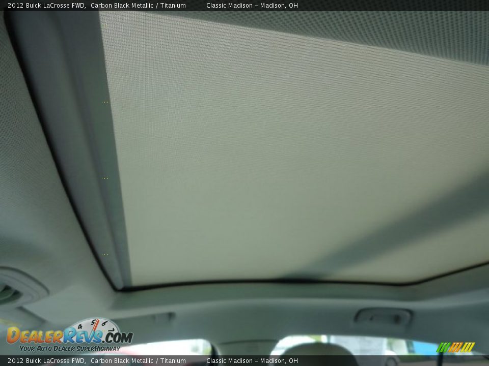 2012 Buick LaCrosse FWD Carbon Black Metallic / Titanium Photo #5