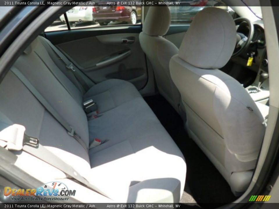 2011 Toyota Corolla LE Magnetic Gray Metallic / Ash Photo #12