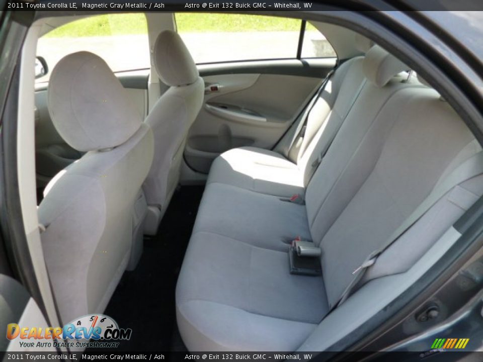 2011 Toyota Corolla LE Magnetic Gray Metallic / Ash Photo #13