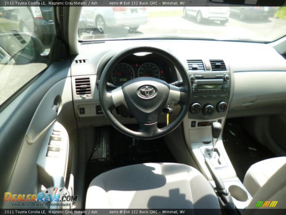 2011 Toyota Corolla LE Magnetic Gray Metallic / Ash Photo #14
