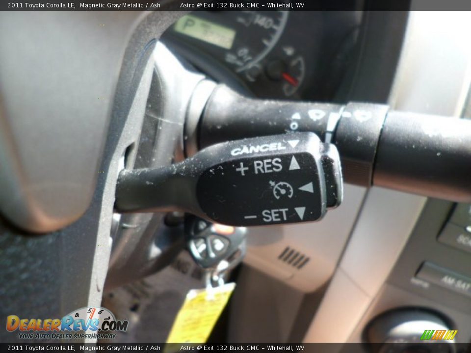 2011 Toyota Corolla LE Magnetic Gray Metallic / Ash Photo #18