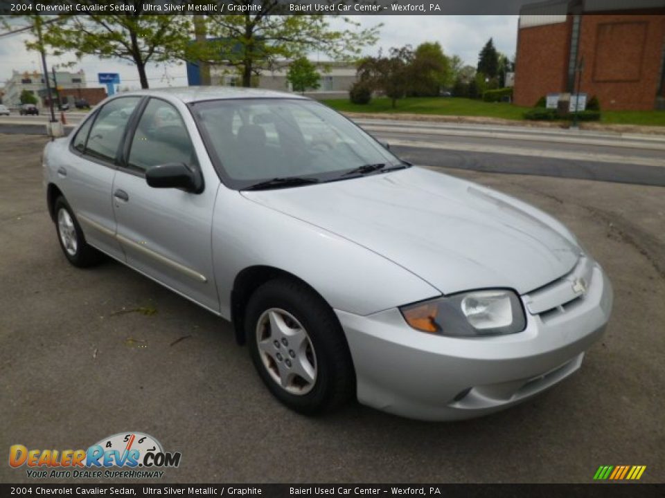 Front 3/4 View of 2004 Chevrolet Cavalier Sedan Photo #1