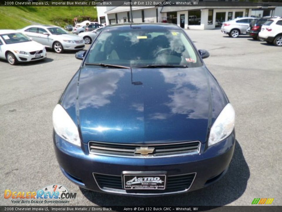 2008 Chevrolet Impala LS Imperial Blue Metallic / Ebony Black Photo #2