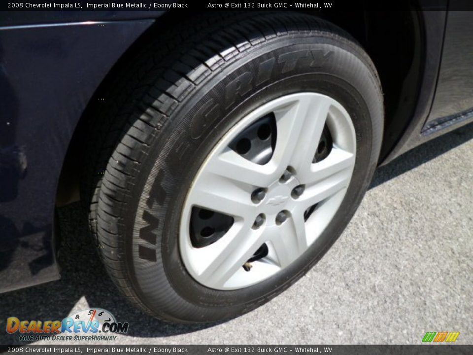 2008 Chevrolet Impala LS Imperial Blue Metallic / Ebony Black Photo #8