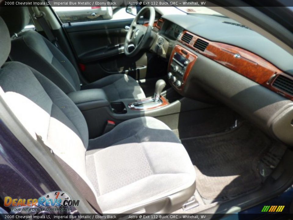2008 Chevrolet Impala LS Imperial Blue Metallic / Ebony Black Photo #9