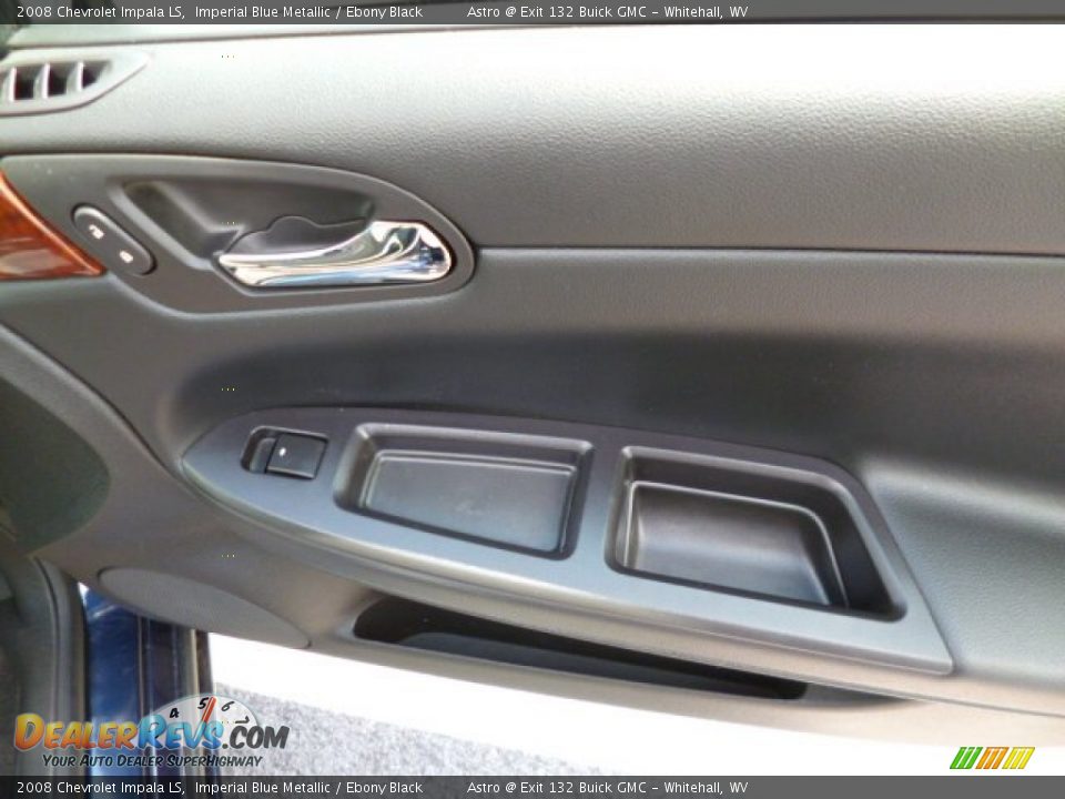 2008 Chevrolet Impala LS Imperial Blue Metallic / Ebony Black Photo #10