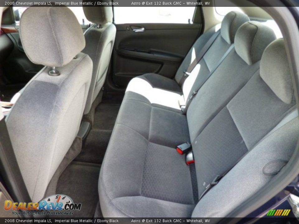 Rear Seat of 2008 Chevrolet Impala LS Photo #12