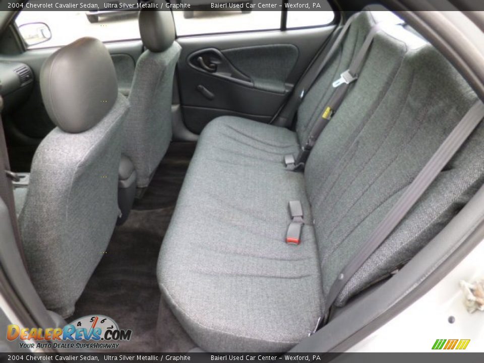 Rear Seat of 2004 Chevrolet Cavalier Sedan Photo #13