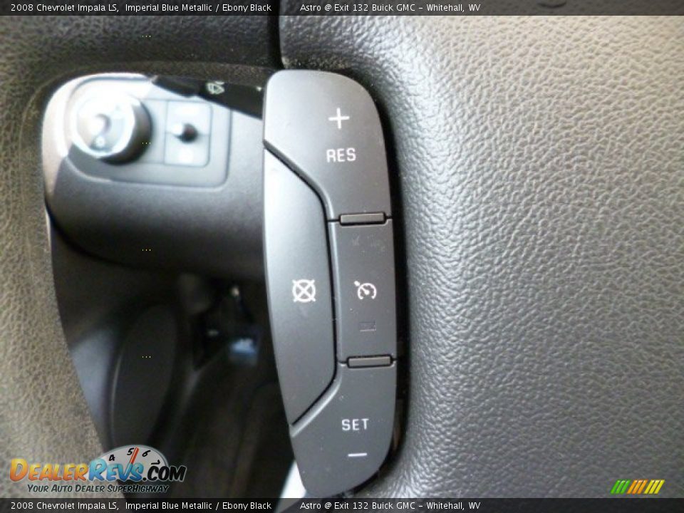 2008 Chevrolet Impala LS Imperial Blue Metallic / Ebony Black Photo #18