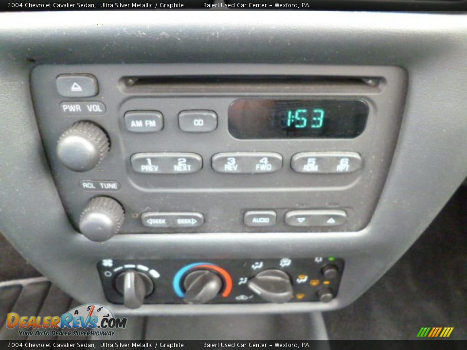 Audio System of 2004 Chevrolet Cavalier Sedan Photo #19