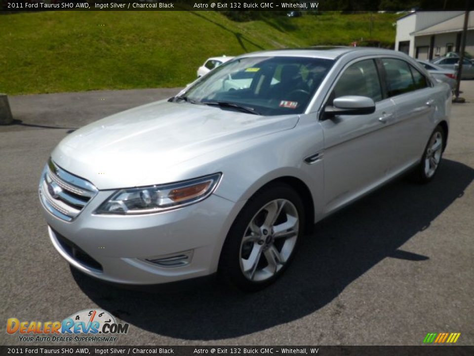 2011 Ford Taurus SHO AWD Ingot Silver / Charcoal Black Photo #3