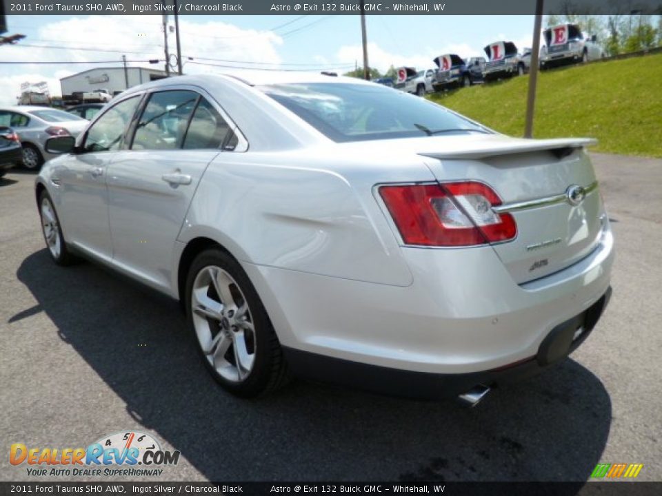 2011 Ford Taurus SHO AWD Ingot Silver / Charcoal Black Photo #5
