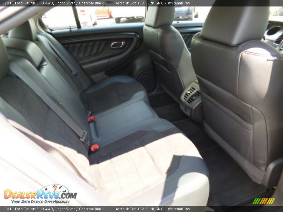 2011 Ford Taurus SHO AWD Ingot Silver / Charcoal Black Photo #12