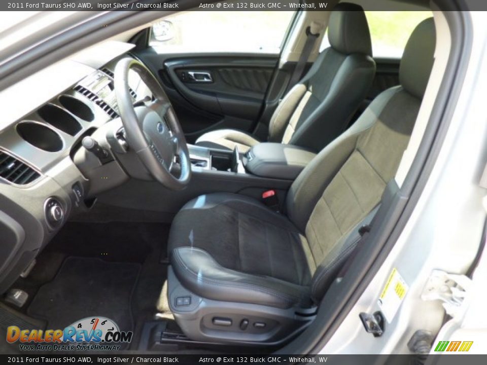 2011 Ford Taurus SHO AWD Ingot Silver / Charcoal Black Photo #15