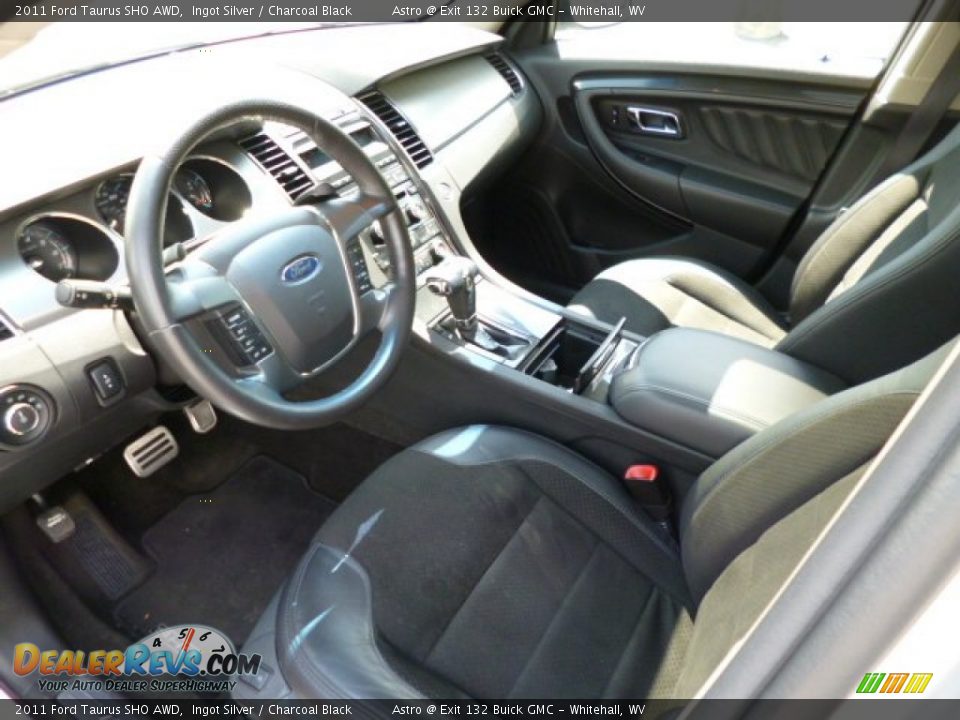 2011 Ford Taurus SHO AWD Ingot Silver / Charcoal Black Photo #16