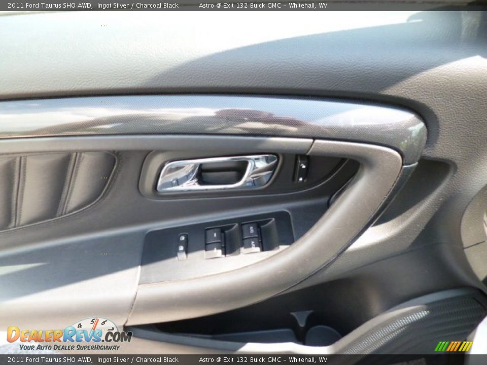 2011 Ford Taurus SHO AWD Ingot Silver / Charcoal Black Photo #17