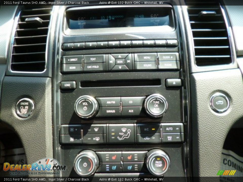 2011 Ford Taurus SHO AWD Ingot Silver / Charcoal Black Photo #19
