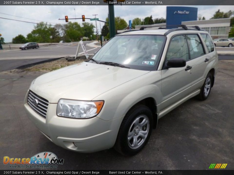 Front 3/4 View of 2007 Subaru Forester 2.5 X Photo #3
