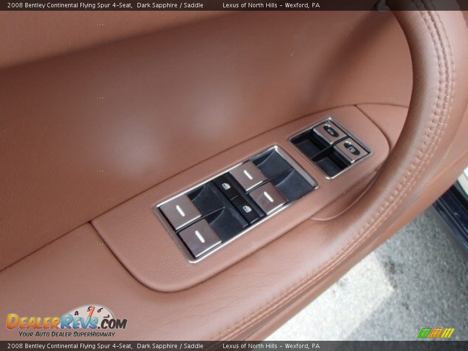 Controls of 2008 Bentley Continental Flying Spur 4-Seat Photo #11