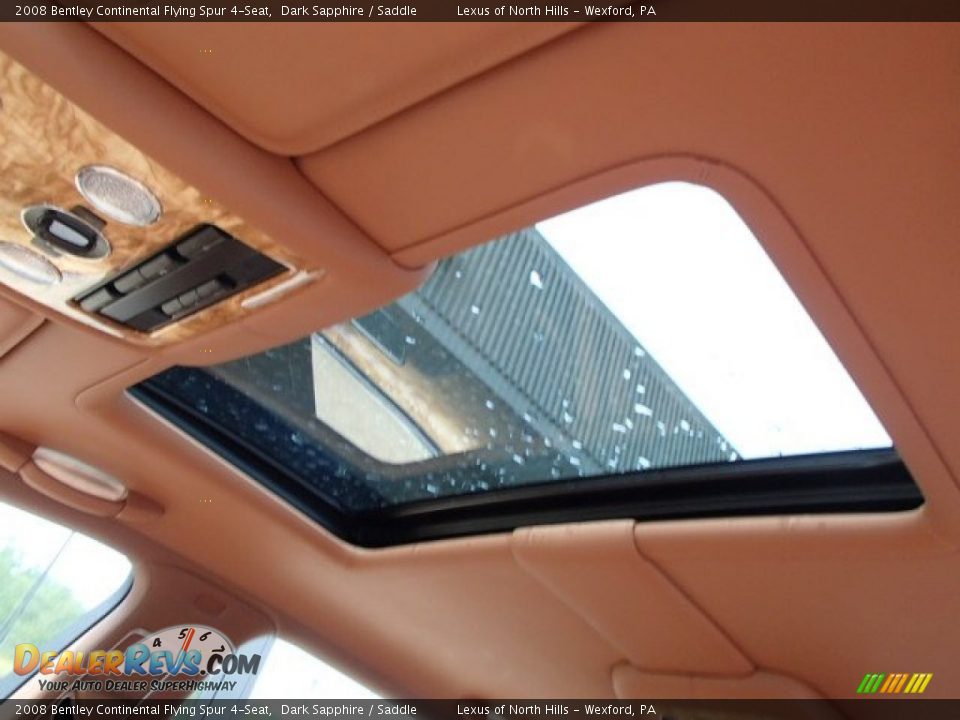 Sunroof of 2008 Bentley Continental Flying Spur 4-Seat Photo #13