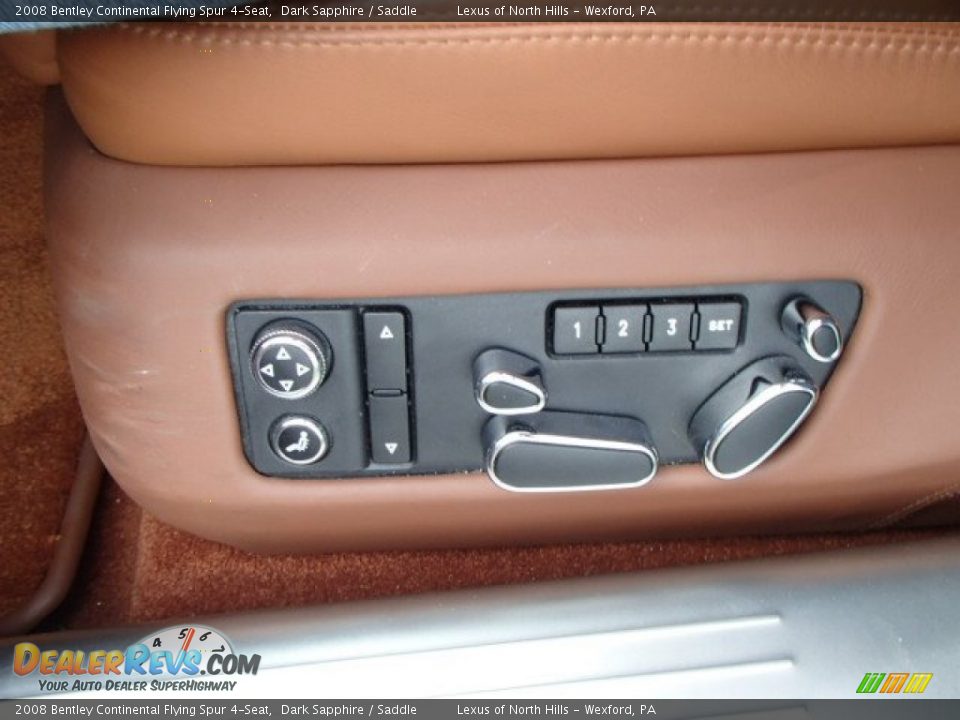 Controls of 2008 Bentley Continental Flying Spur 4-Seat Photo #18