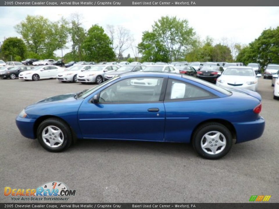Arrival Blue Metallic 2005 Chevrolet Cavalier Coupe Photo #4