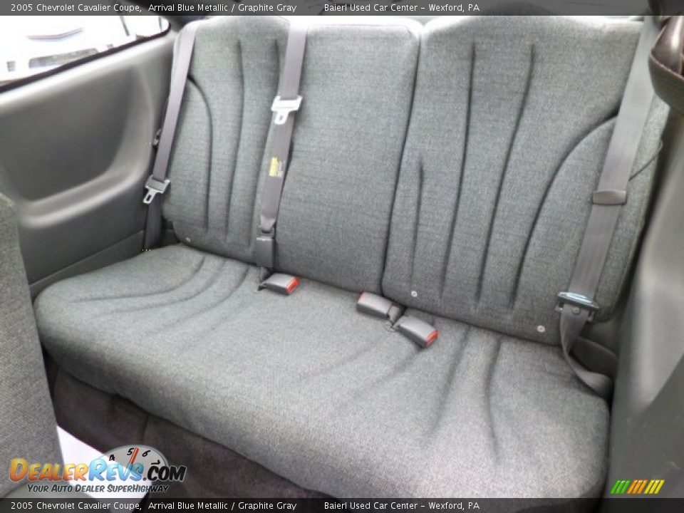 2005 Chevrolet Cavalier Coupe Arrival Blue Metallic / Graphite Gray Photo #17