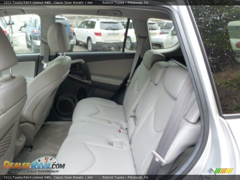 2011 Toyota RAV4 Limited 4WD Classic Silver Metallic / Ash Photo #5