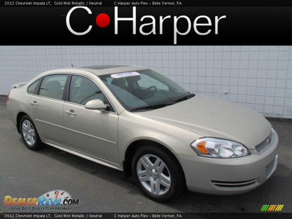2012 Chevrolet Impala LT Gold Mist Metallic / Neutral Photo #1