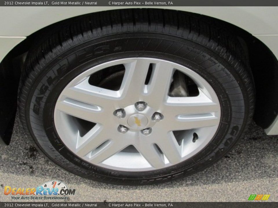 2012 Chevrolet Impala LT Gold Mist Metallic / Neutral Photo #10