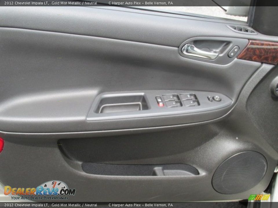 2012 Chevrolet Impala LT Gold Mist Metallic / Neutral Photo #12