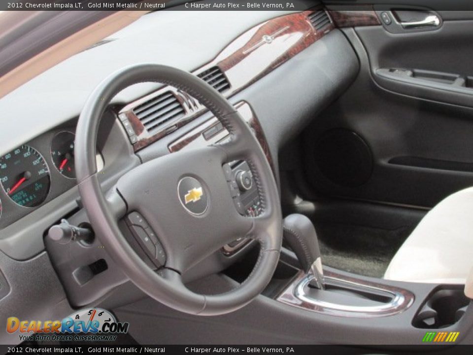 2012 Chevrolet Impala LT Gold Mist Metallic / Neutral Photo #13