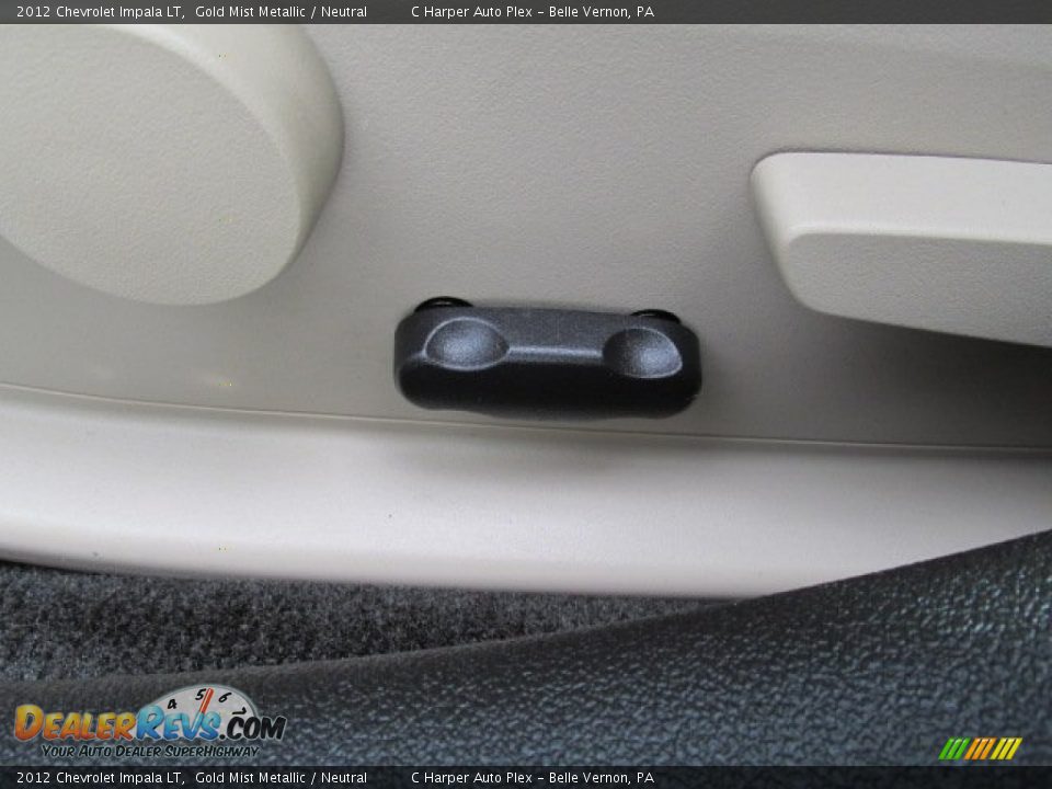 2012 Chevrolet Impala LT Gold Mist Metallic / Neutral Photo #15
