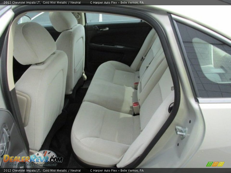 2012 Chevrolet Impala LT Gold Mist Metallic / Neutral Photo #20