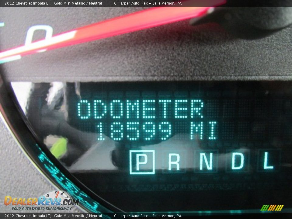 2012 Chevrolet Impala LT Gold Mist Metallic / Neutral Photo #25