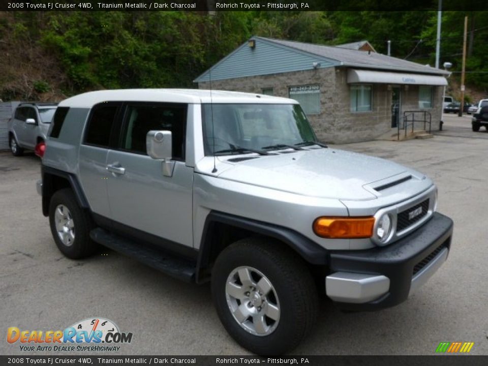 2008 Toyota FJ Cruiser 4WD Titanium Metallic / Dark Charcoal Photo #1