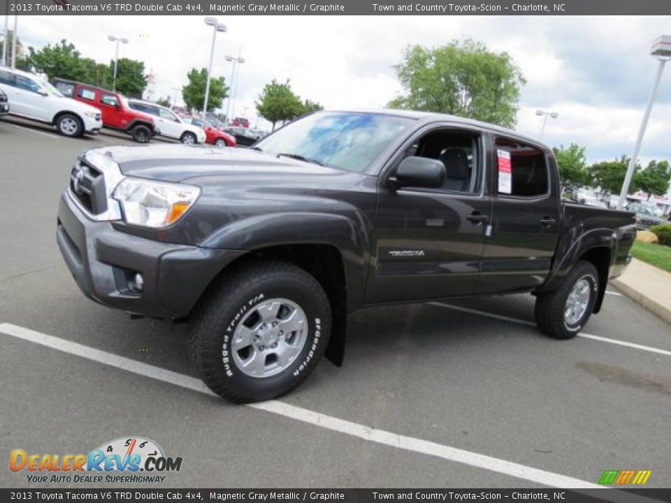 2013 Toyota Tacoma V6 TRD Double Cab 4x4 Magnetic Gray Metallic / Graphite Photo #3