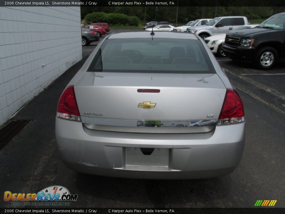 2006 Chevrolet Impala LS Silverstone Metallic / Gray Photo #6