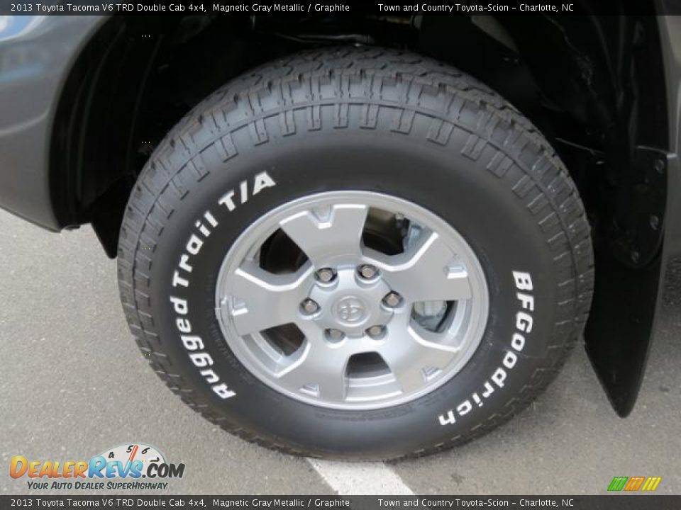 2013 Toyota Tacoma V6 TRD Double Cab 4x4 Magnetic Gray Metallic / Graphite Photo #4