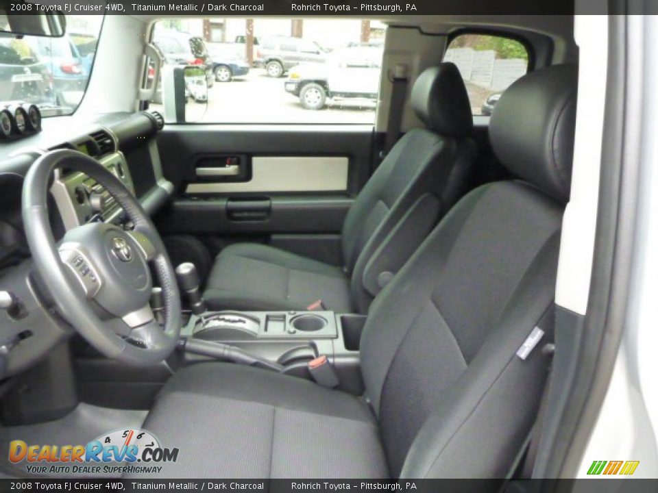 2008 Toyota FJ Cruiser 4WD Titanium Metallic / Dark Charcoal Photo #4