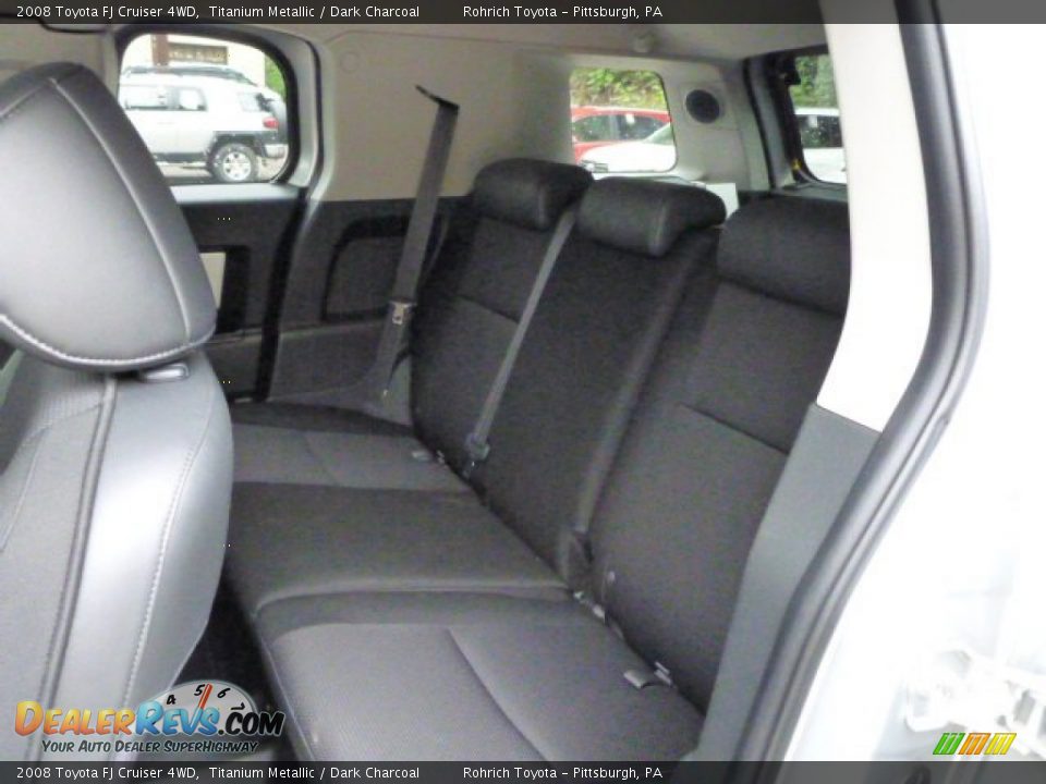 2008 Toyota FJ Cruiser 4WD Titanium Metallic / Dark Charcoal Photo #5