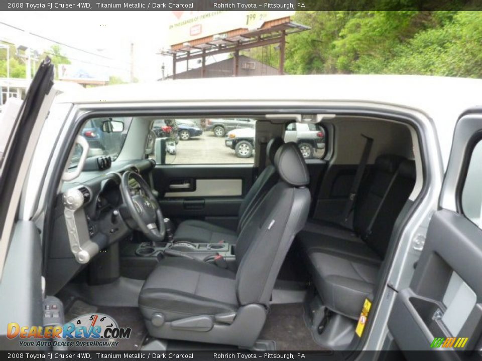 2008 Toyota FJ Cruiser 4WD Titanium Metallic / Dark Charcoal Photo #7