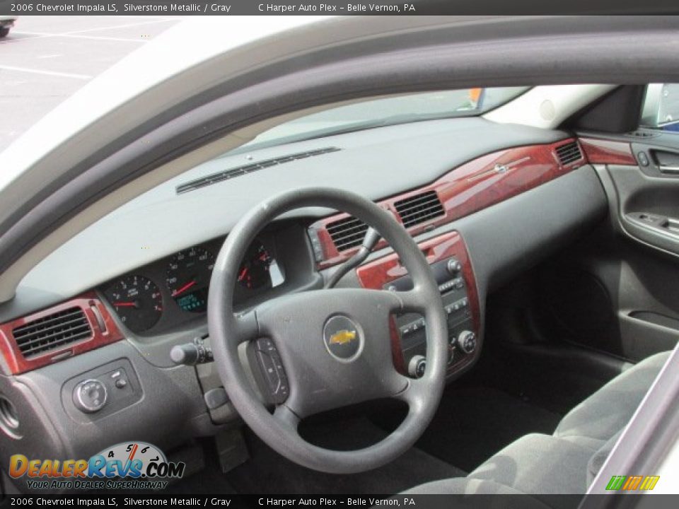2006 Chevrolet Impala LS Silverstone Metallic / Gray Photo #12