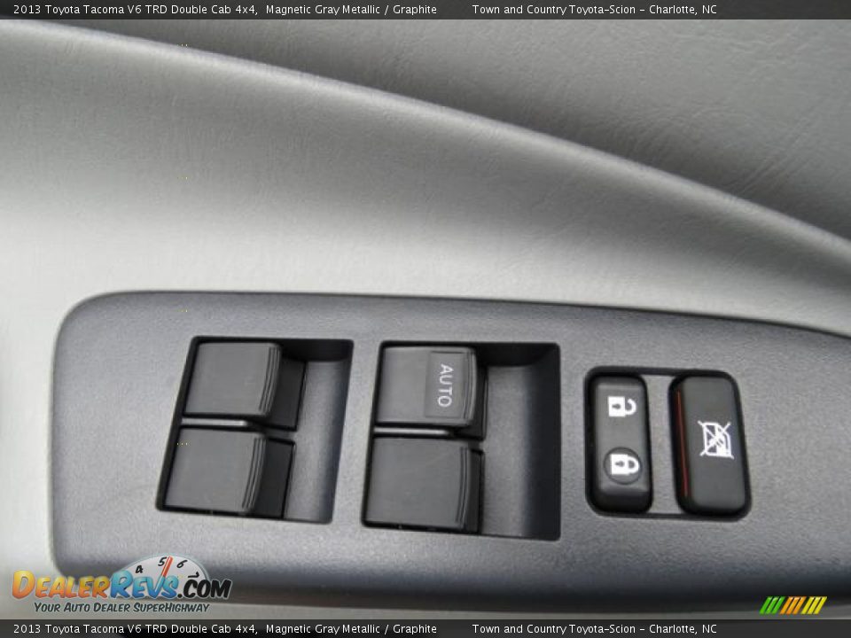 2013 Toyota Tacoma V6 TRD Double Cab 4x4 Magnetic Gray Metallic / Graphite Photo #12