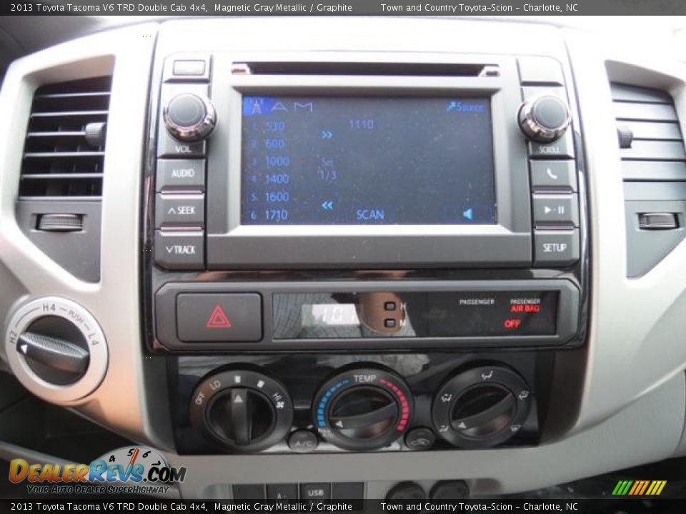 2013 Toyota Tacoma V6 TRD Double Cab 4x4 Magnetic Gray Metallic / Graphite Photo #14