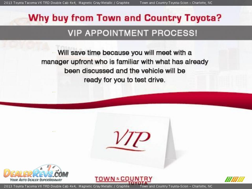 Dealer Info of 2013 Toyota Tacoma V6 TRD Double Cab 4x4 Photo #15