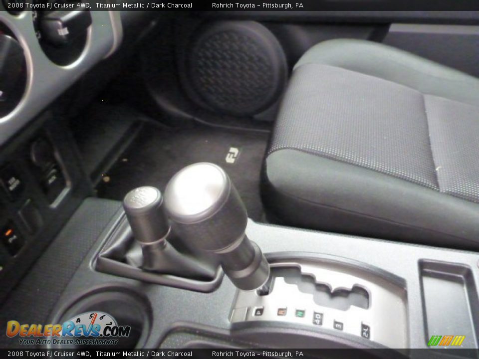 2008 Toyota FJ Cruiser 4WD Titanium Metallic / Dark Charcoal Photo #17