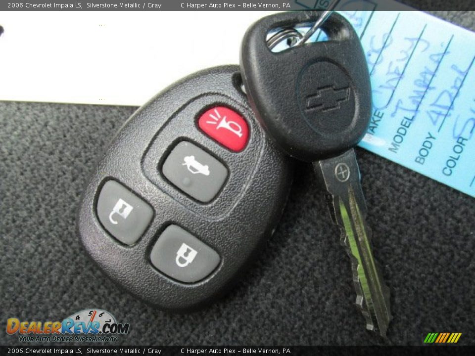 2006 Chevrolet Impala LS Silverstone Metallic / Gray Photo #21
